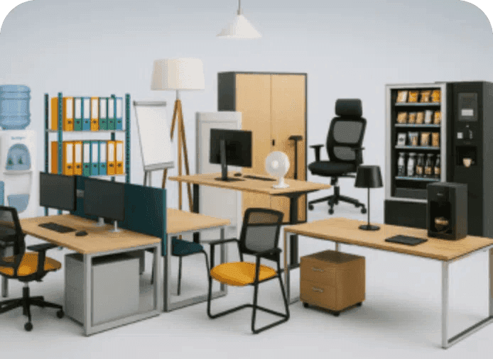Bureaux, chaises et mobilier de travail